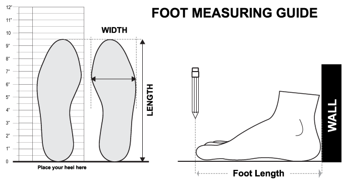 Stepping Stones Shoes Size Chart