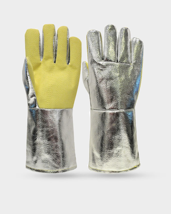 Aluminized gloves on sale